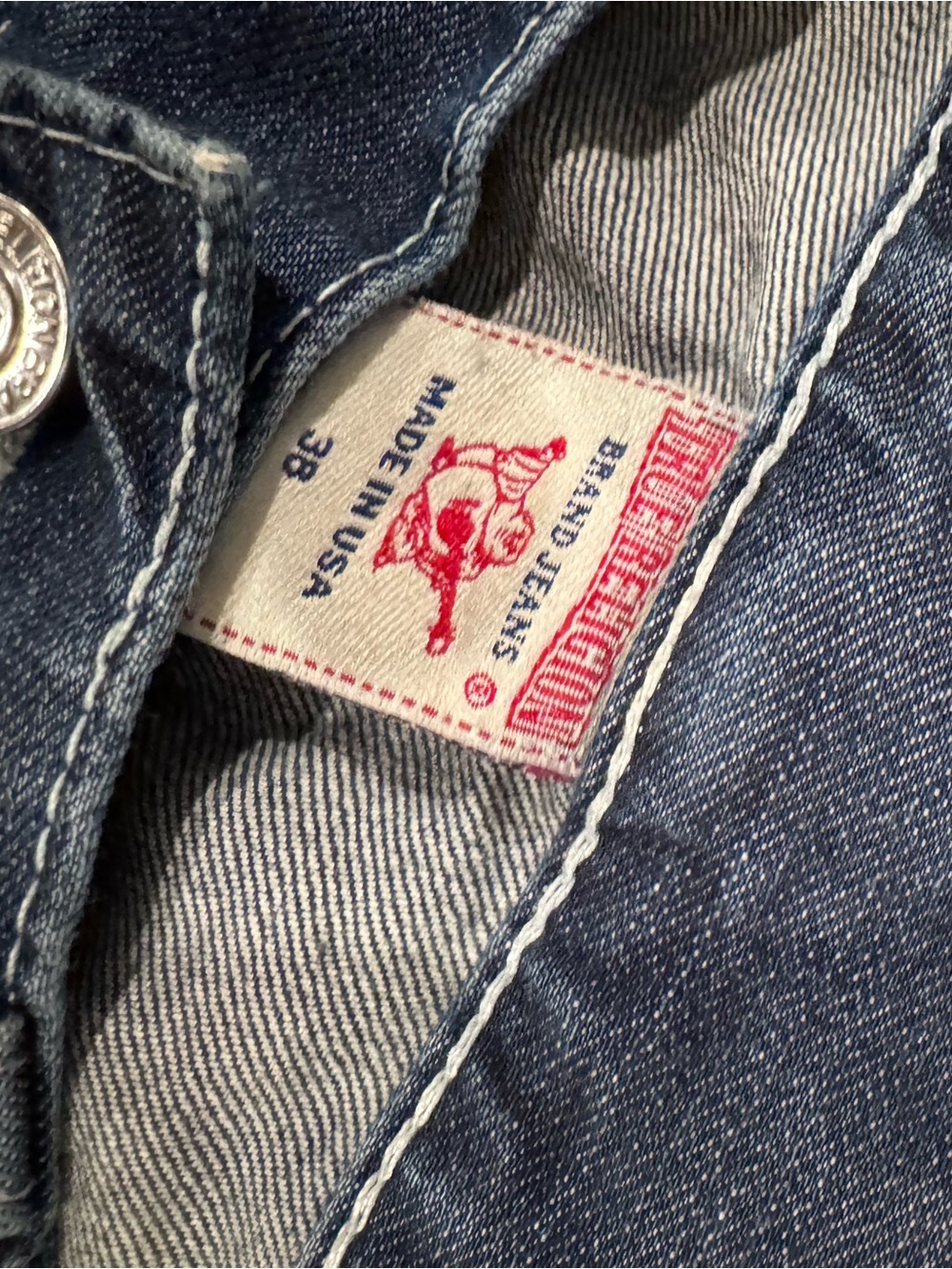 True Religion Men's “Ricky” Jeans 38 - Picture 7 of 9